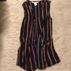 VINTAGE EXPRESS BUTTON UP VEST/TANK